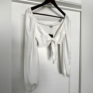 Fashion Nova front tie crop